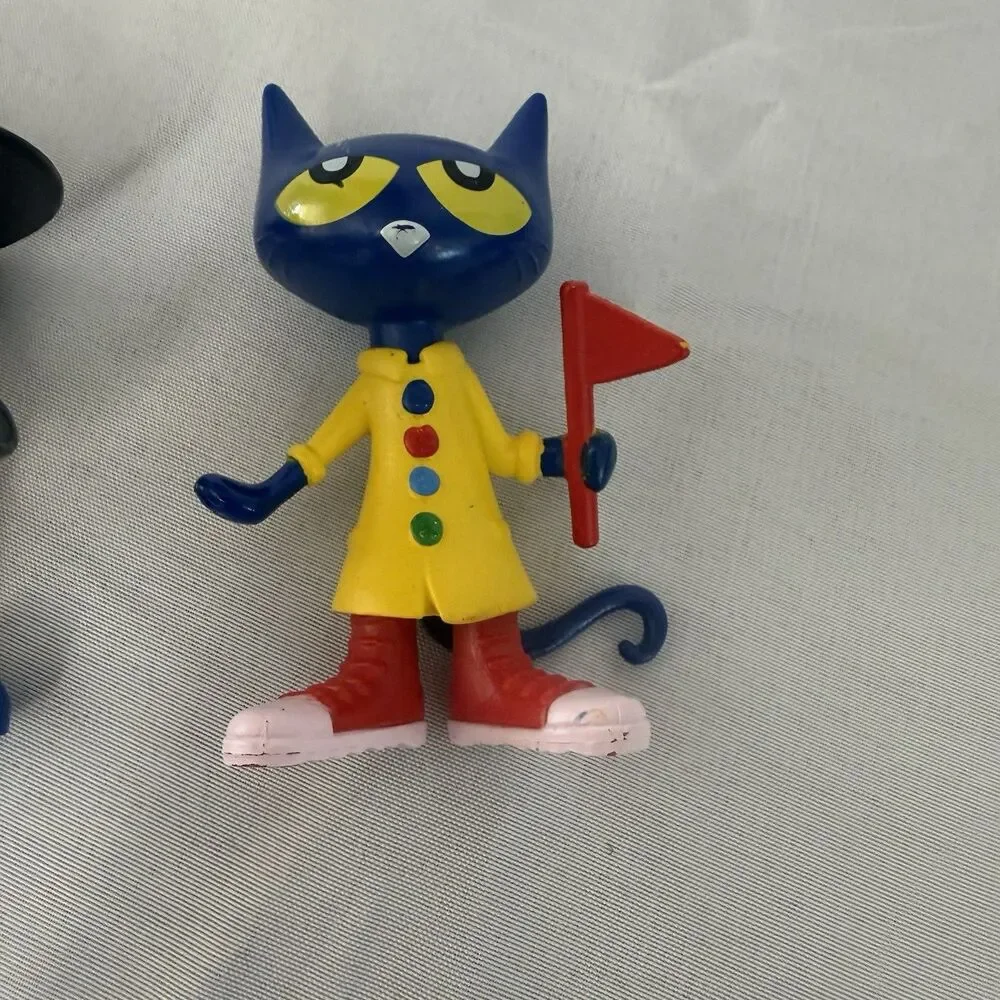 Pete The Cat Action Figures Toy Lot Of 5 Bundle